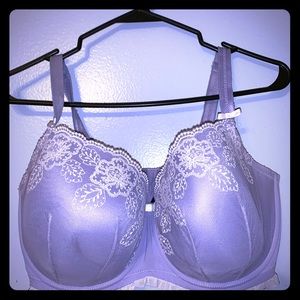 SOLD Lilac and Cream bra from Adore Me. 38 H cup